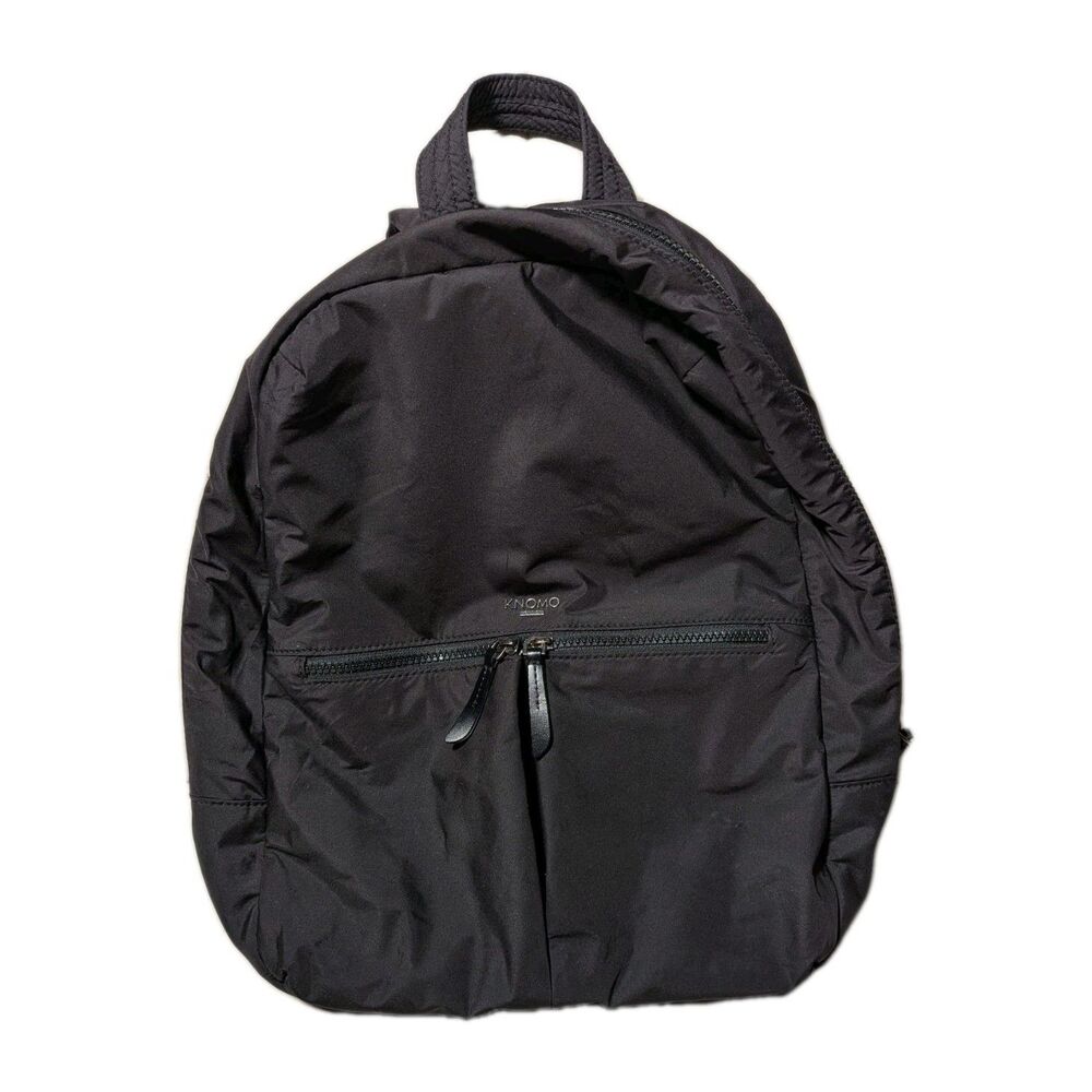 Rare Knomo London Berlin Backpack Black Yellow YouTube Embroidery